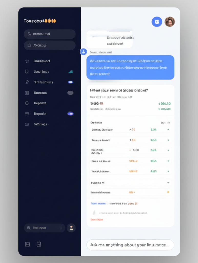 Finance Copilot UI